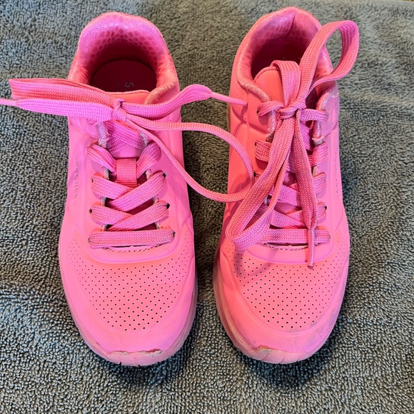 Sketchers Pink Washable Children’s shoe - Picture 5 of 6